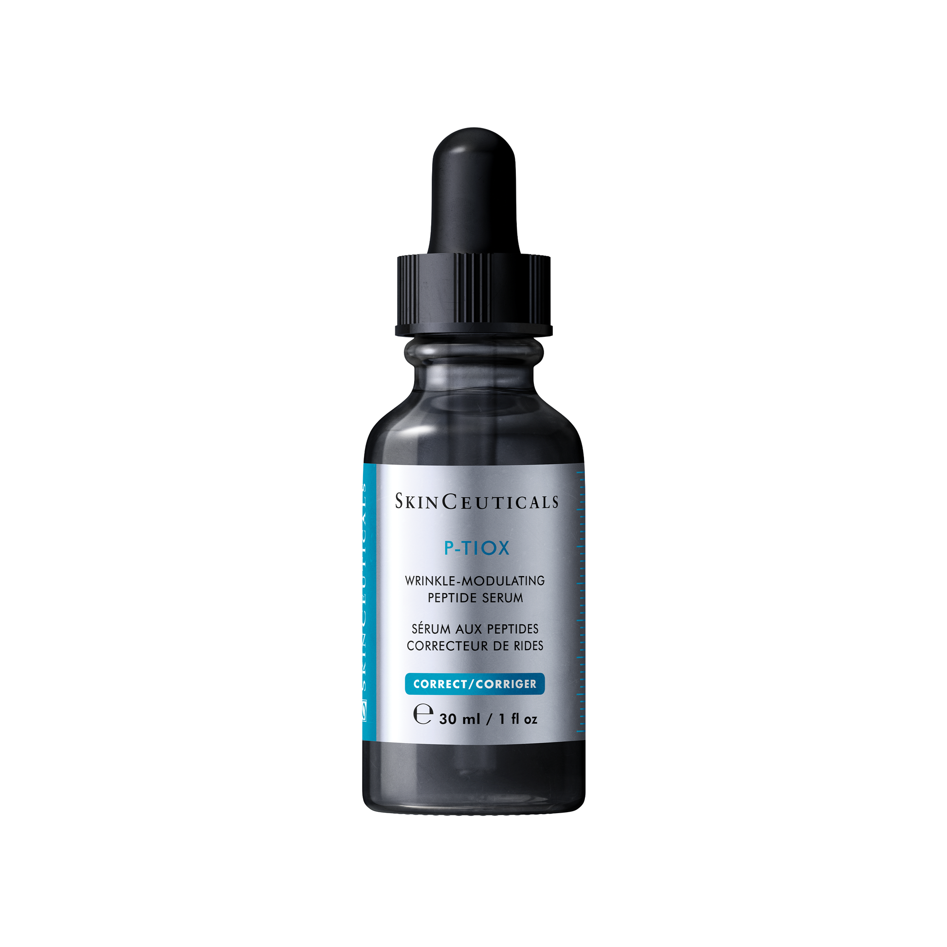 SkinCeuticals P-TOX serum bottle on a white background