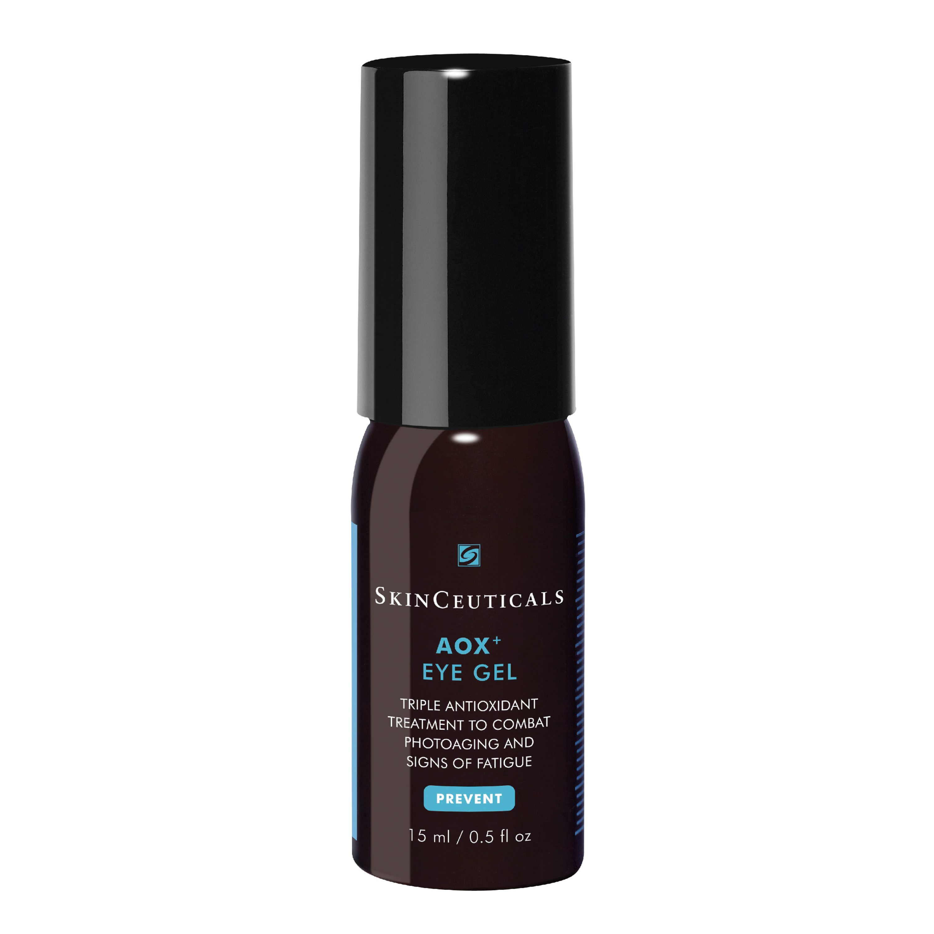 SkinCeuticals AOX+ Eye Gel bottle on a white background
