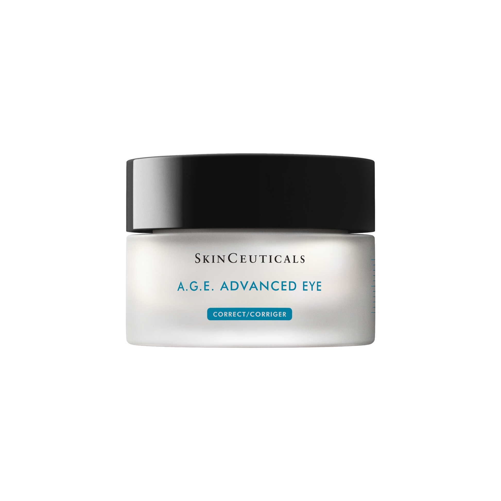 Skinceuticals A.G.E. Advanced Eye cream jar on a white background